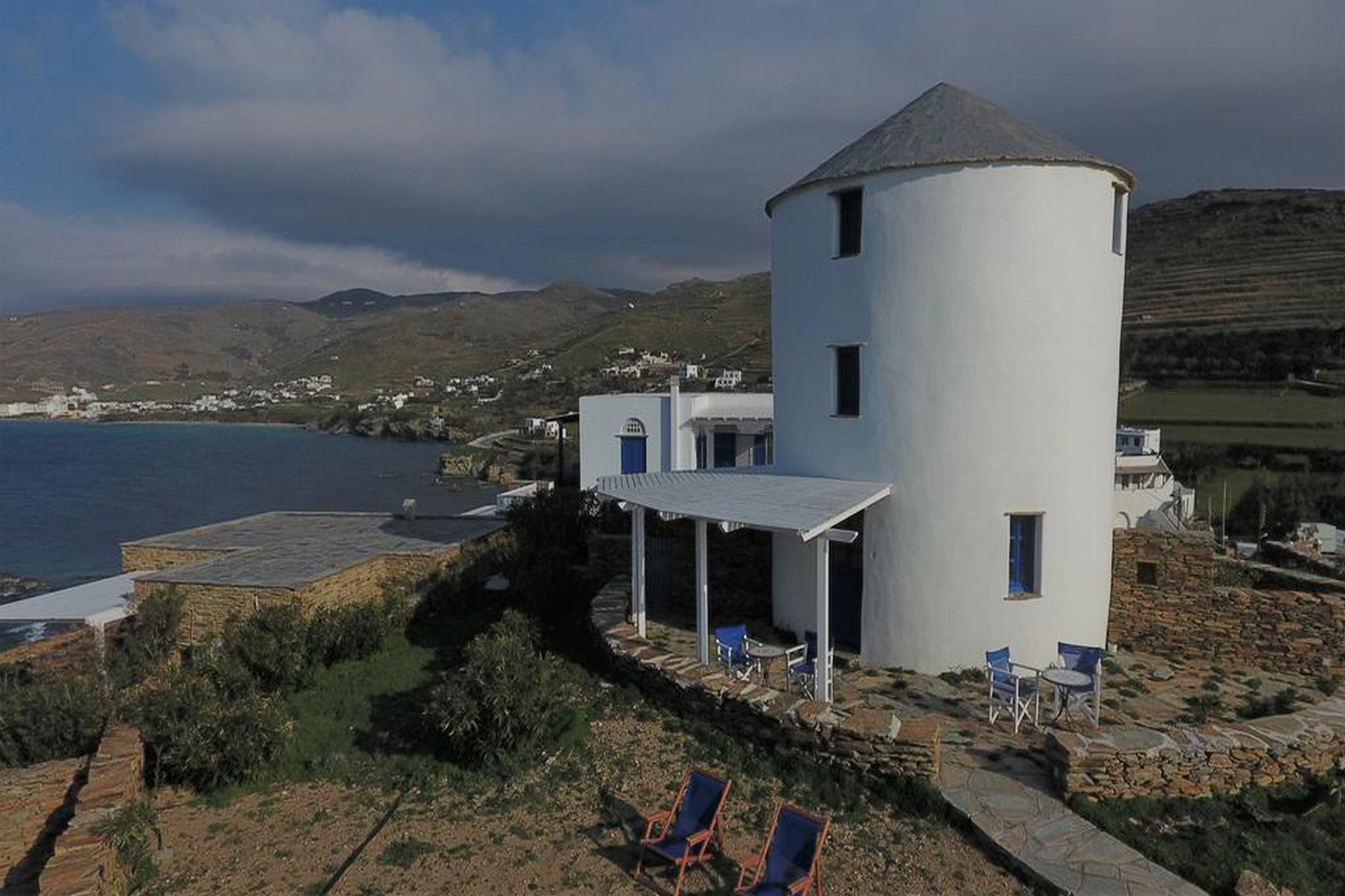 Stavros Bay Villa Tinos Bagian luar foto