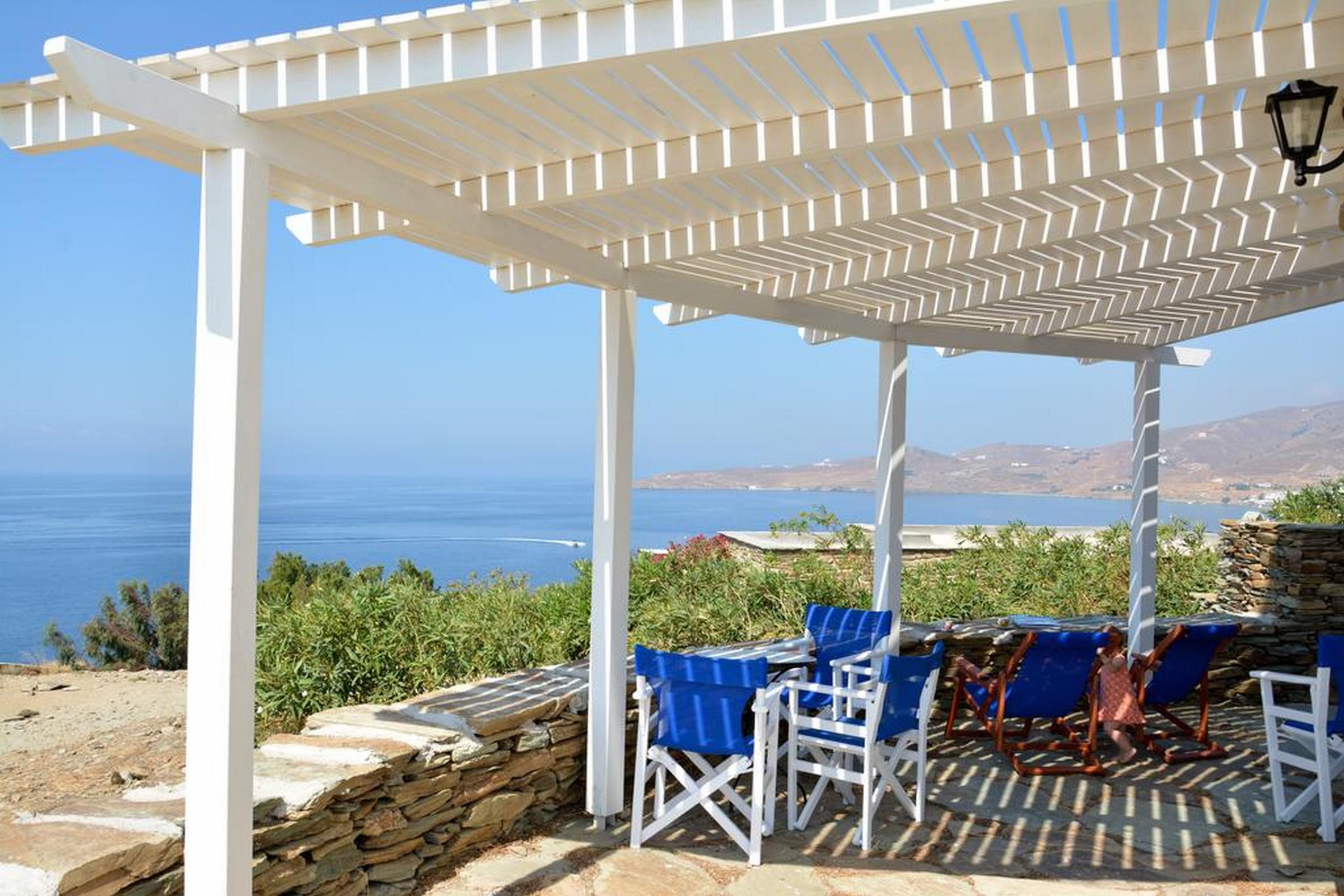 Stavros Bay Villa Tinos Bagian luar foto