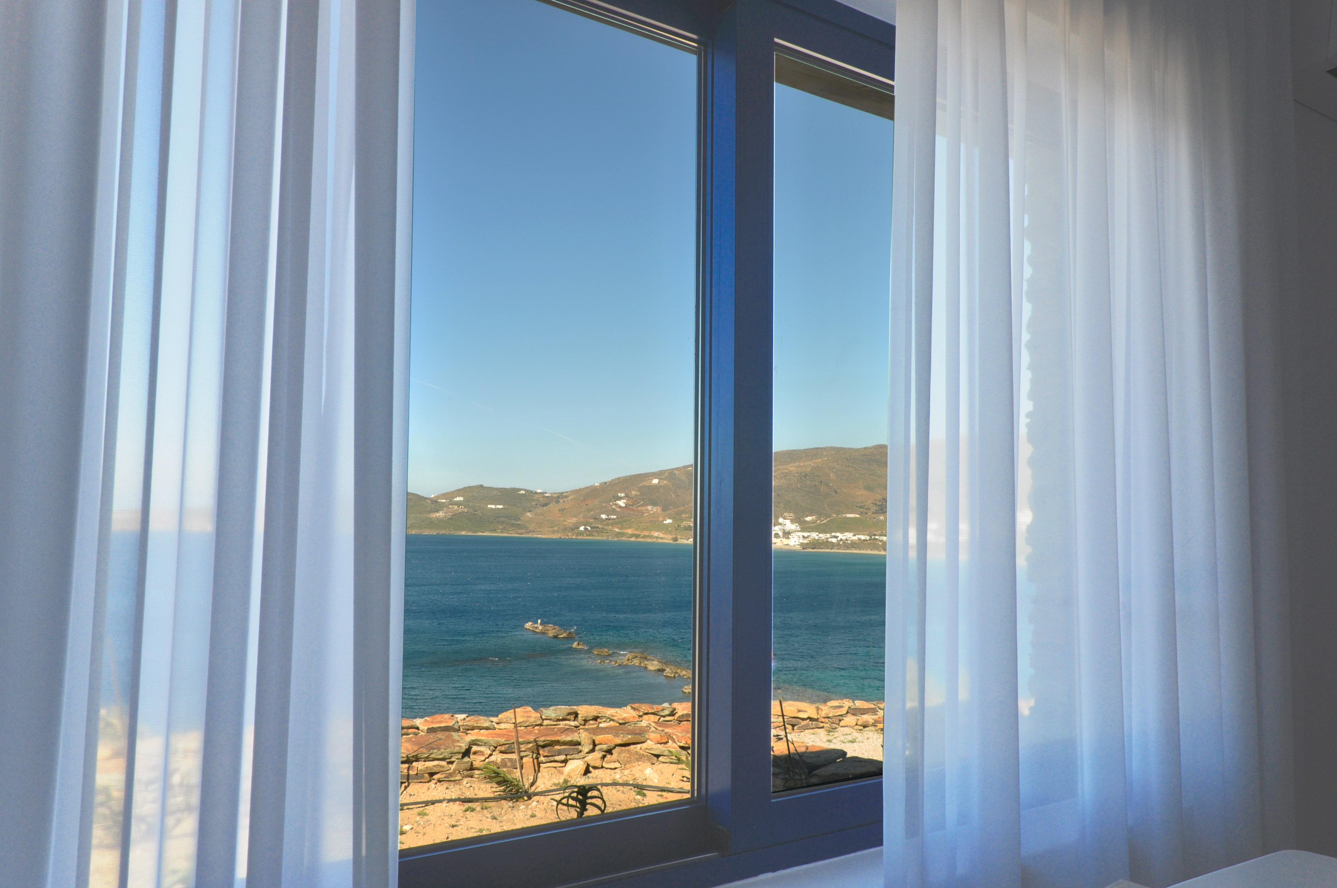 Stavros Bay Villa Tinos Bagian luar foto