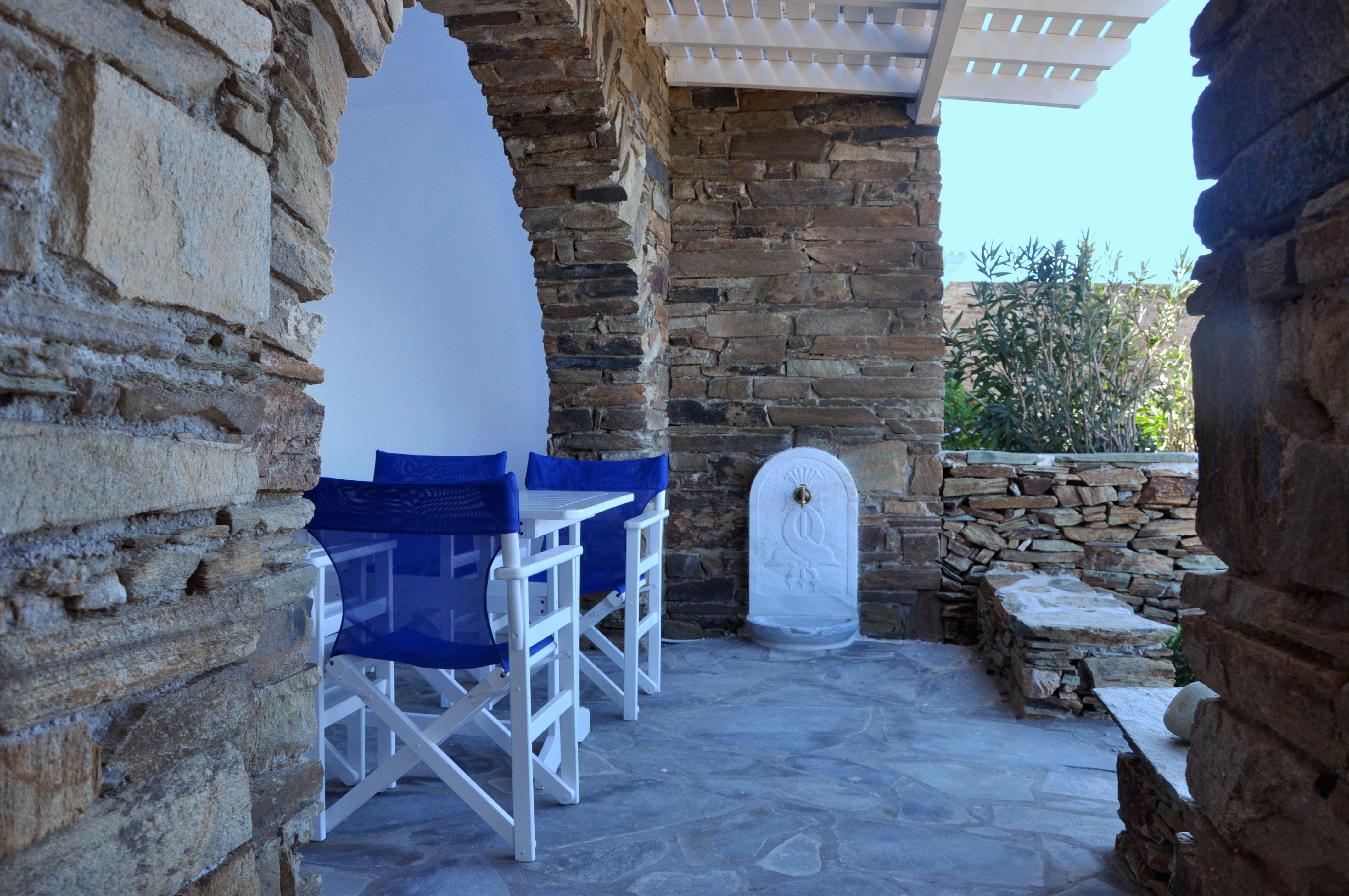 Stavros Bay Villa Tinos Bagian luar foto