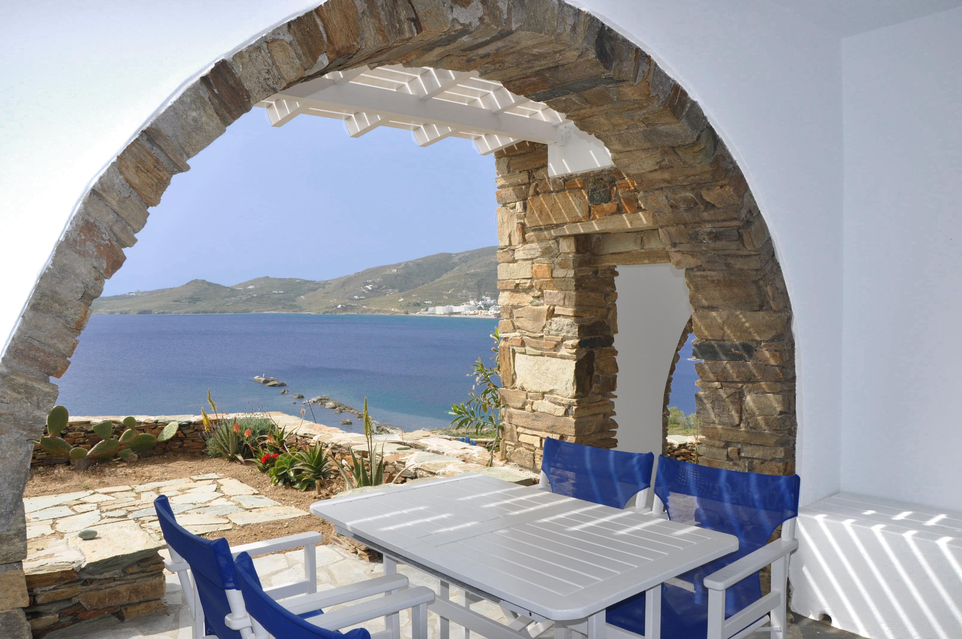 Stavros Bay Villa Tinos Bagian luar foto