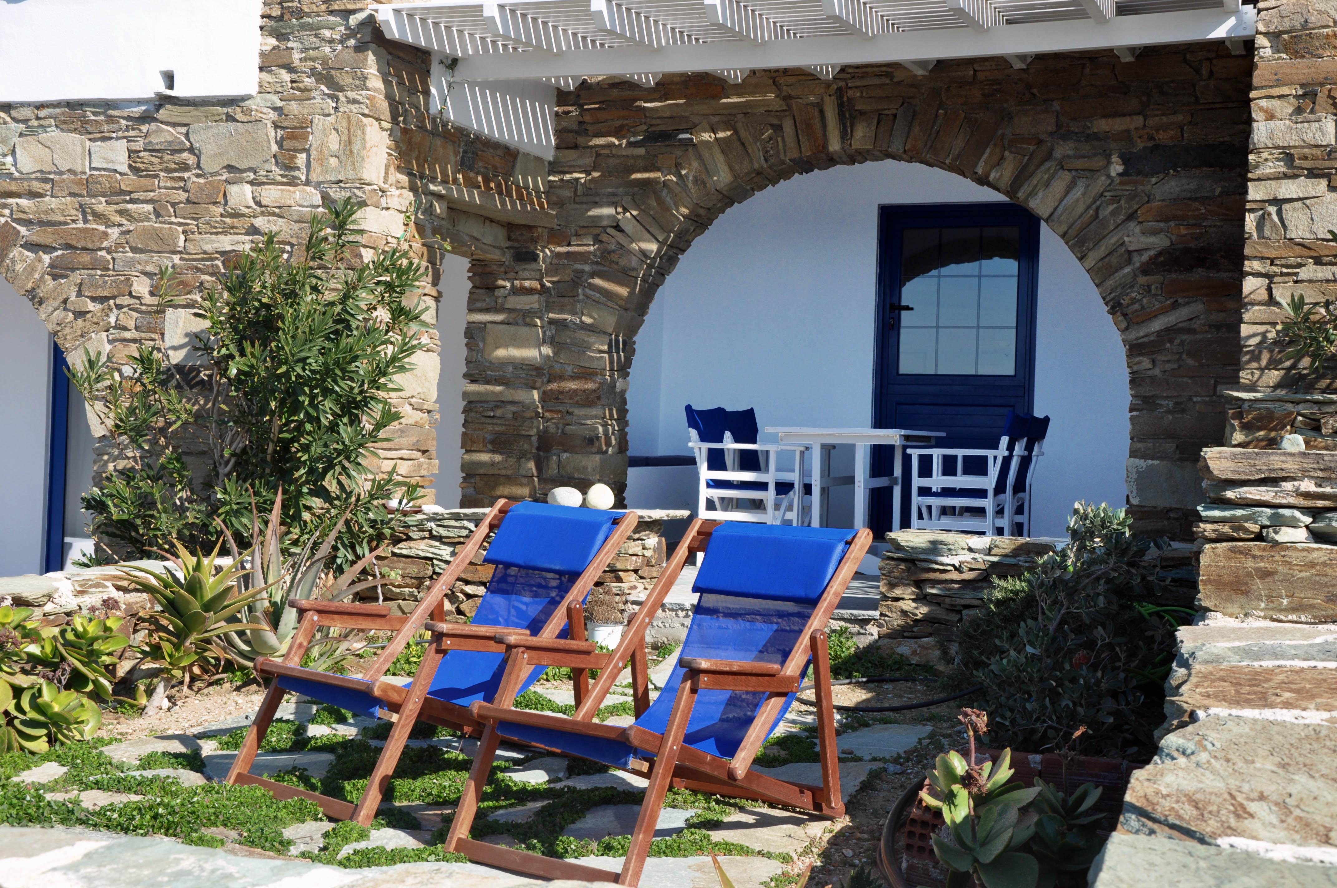 Stavros Bay Villa Tinos Bagian luar foto