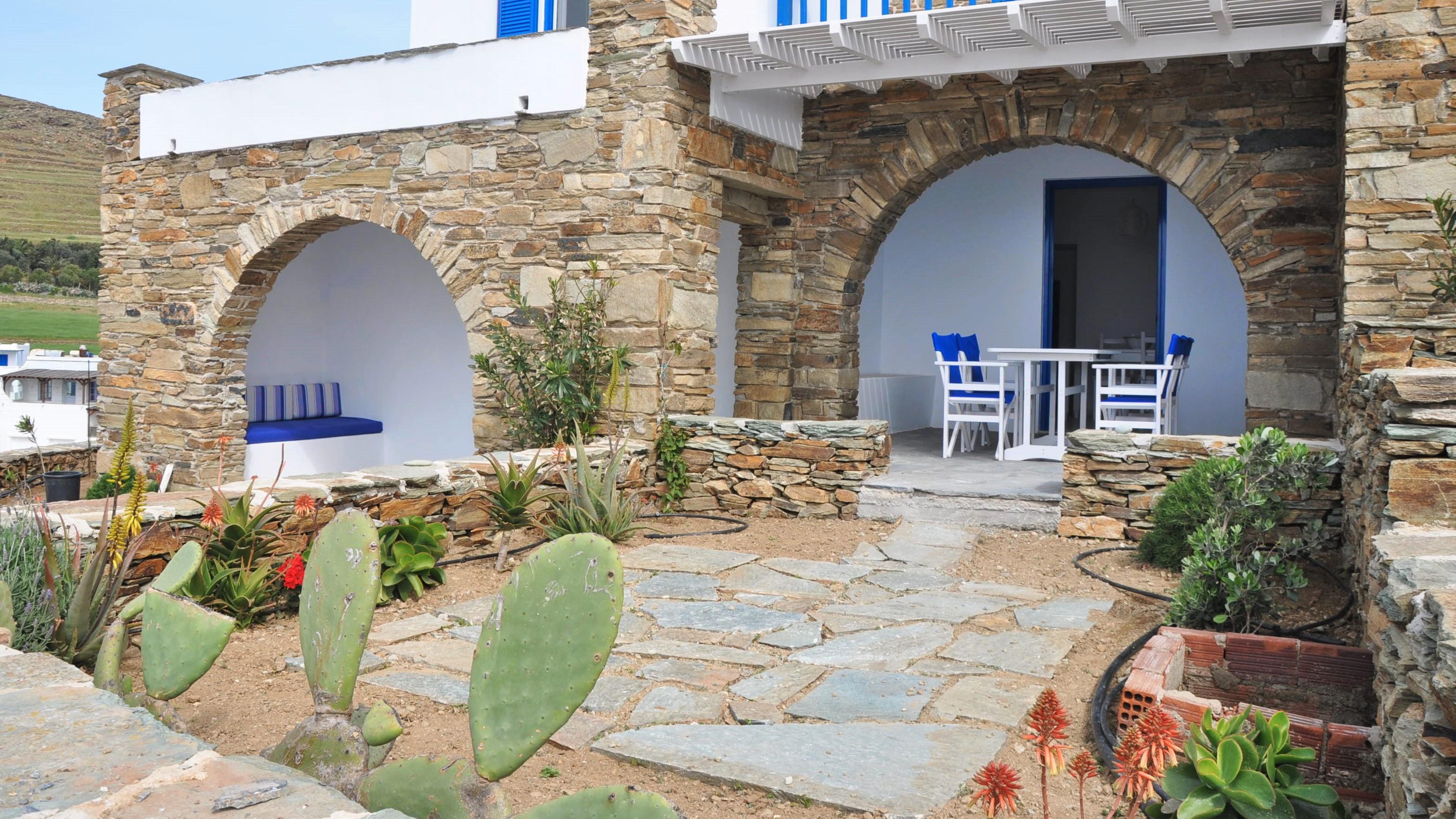 Stavros Bay Villa Tinos Bagian luar foto