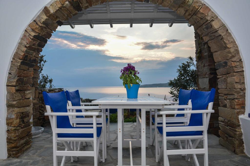 Stavros Bay Villa Tinos Bagian luar foto