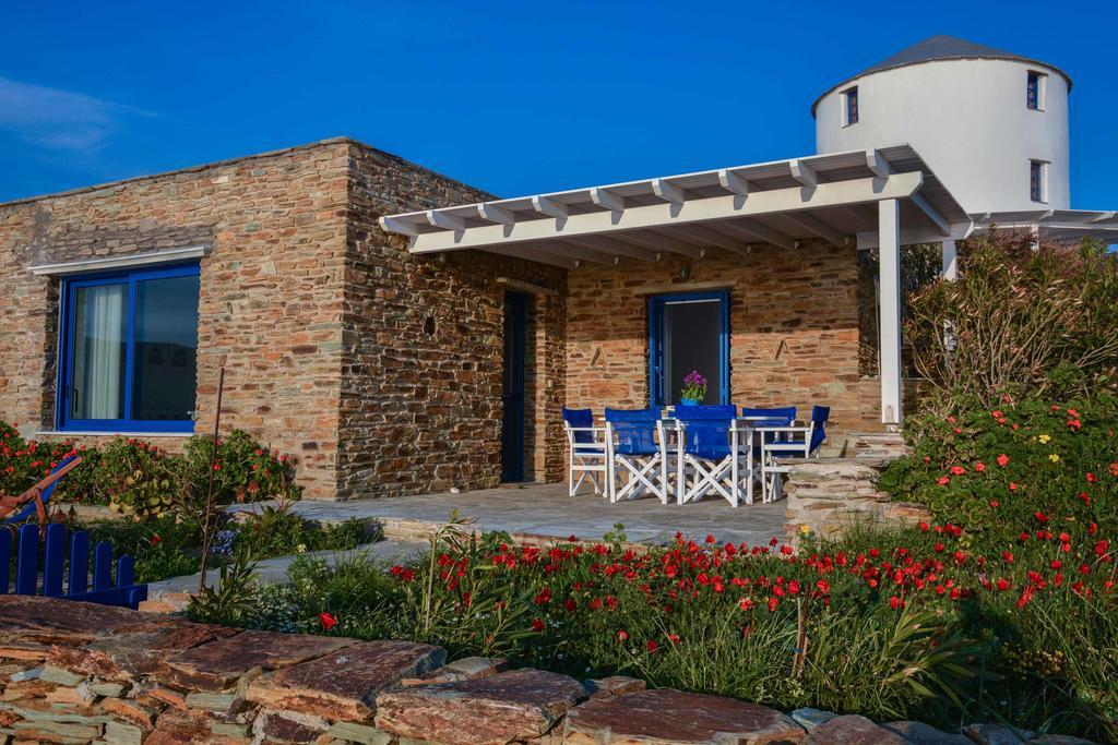 Stavros Bay Villa Tinos Bagian luar foto