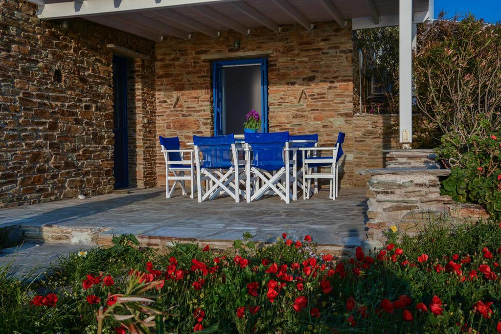 Stavros Bay Villa Tinos Bagian luar foto