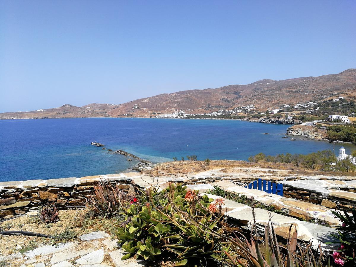 Stavros Bay Villa Tinos Bagian luar foto