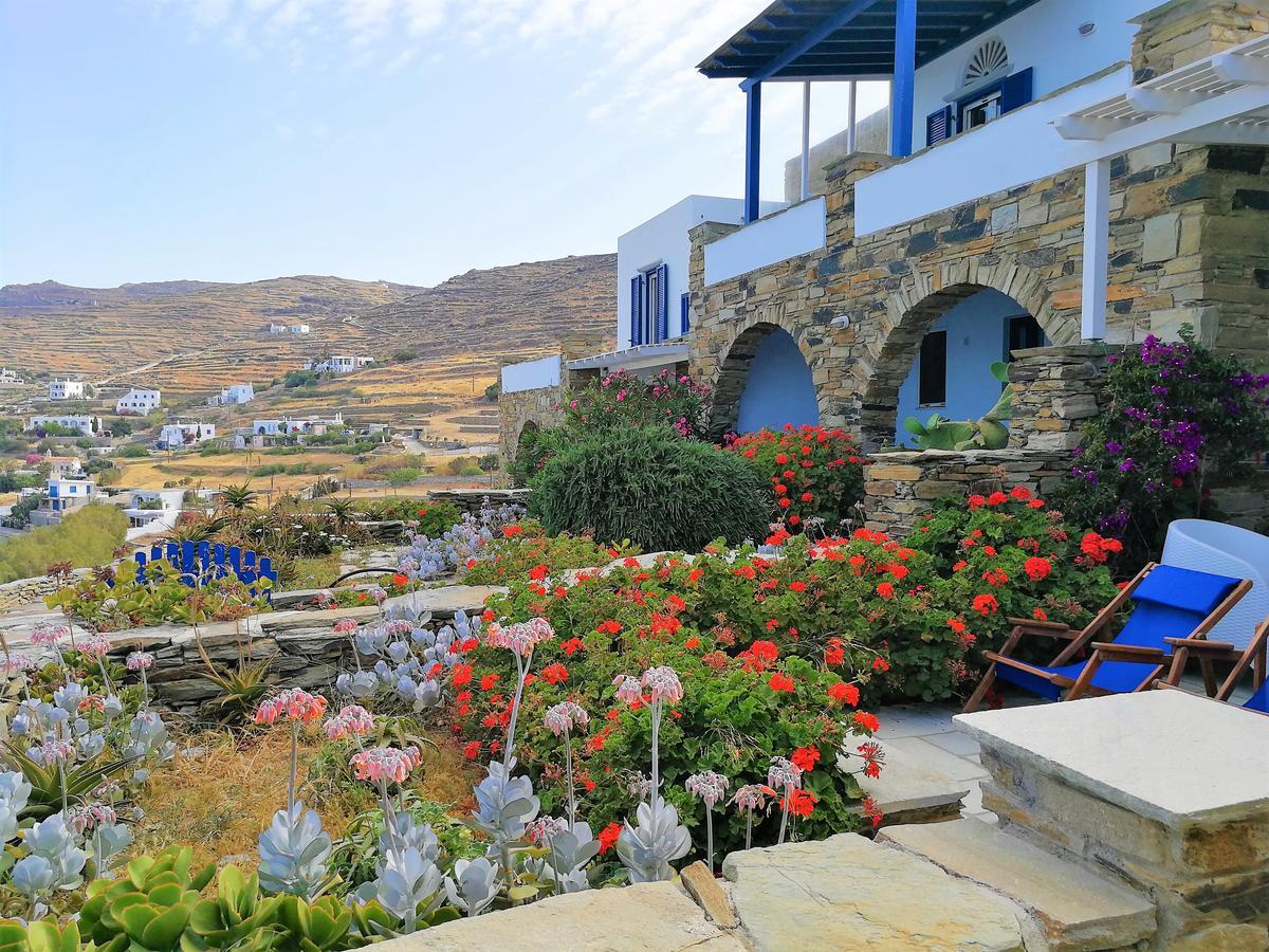 Stavros Bay Villa Tinos Bagian luar foto