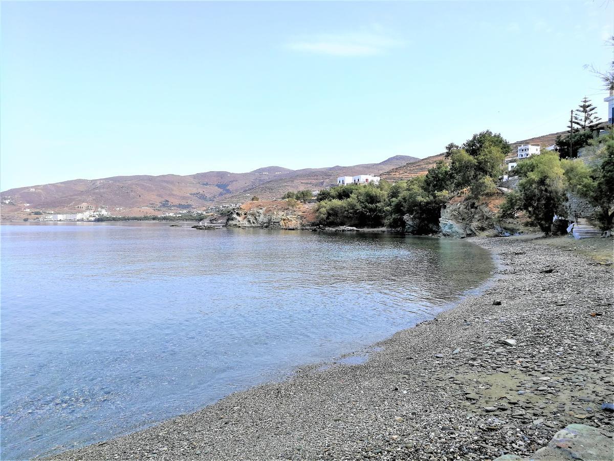 Stavros Bay Villa Tinos Bagian luar foto