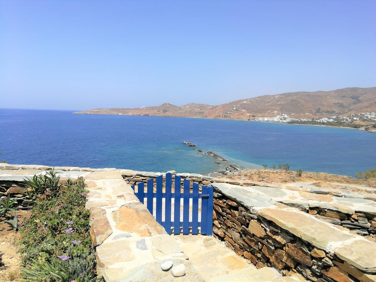 Stavros Bay Villa Tinos Bagian luar foto