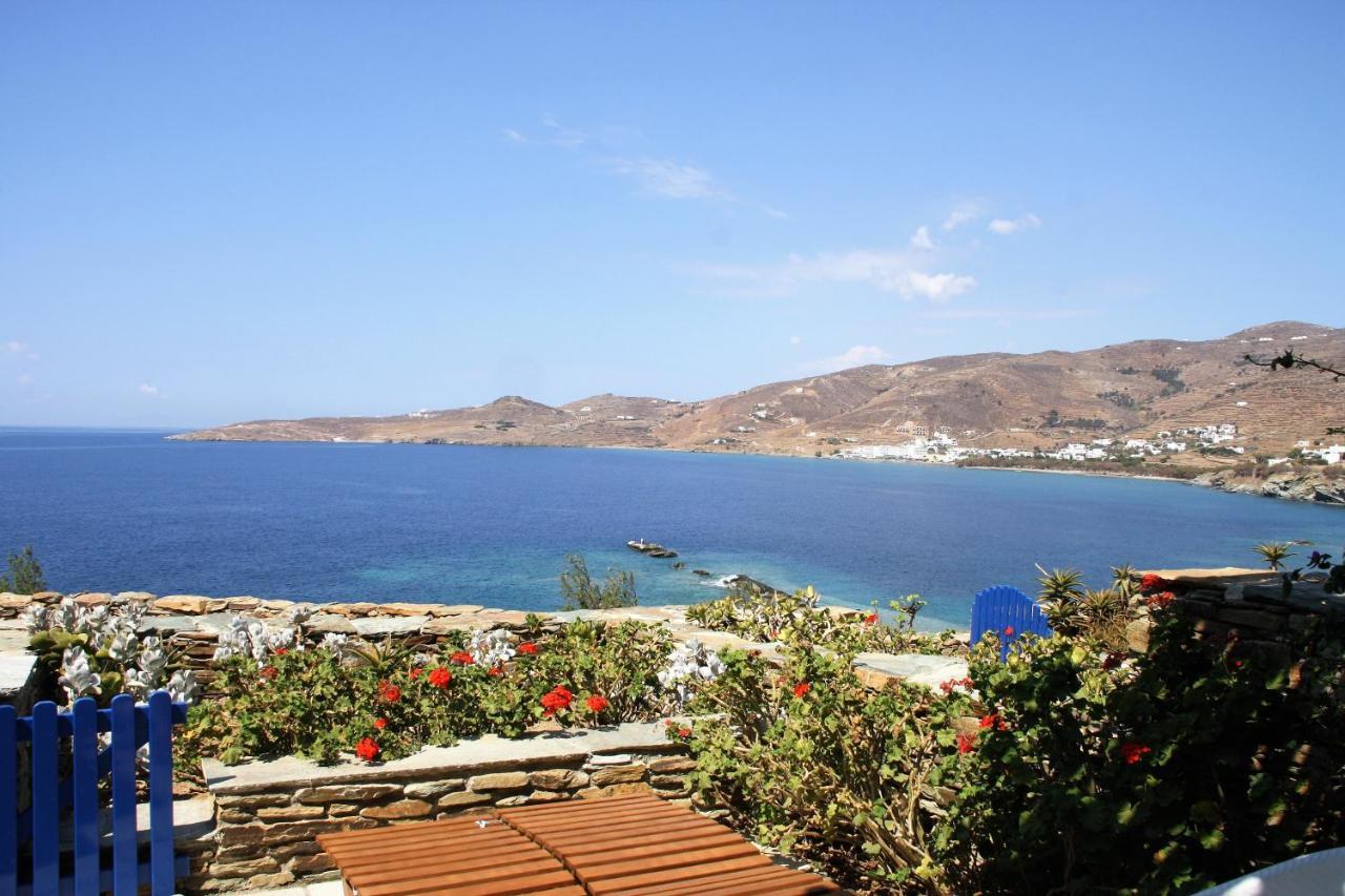 Stavros Bay Villa Tinos Bagian luar foto