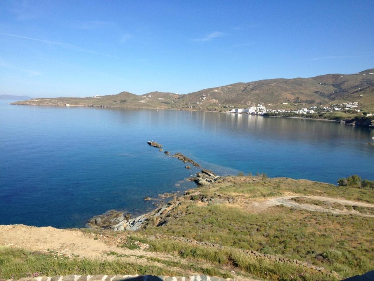 Stavros Bay Villa Tinos Bagian luar foto