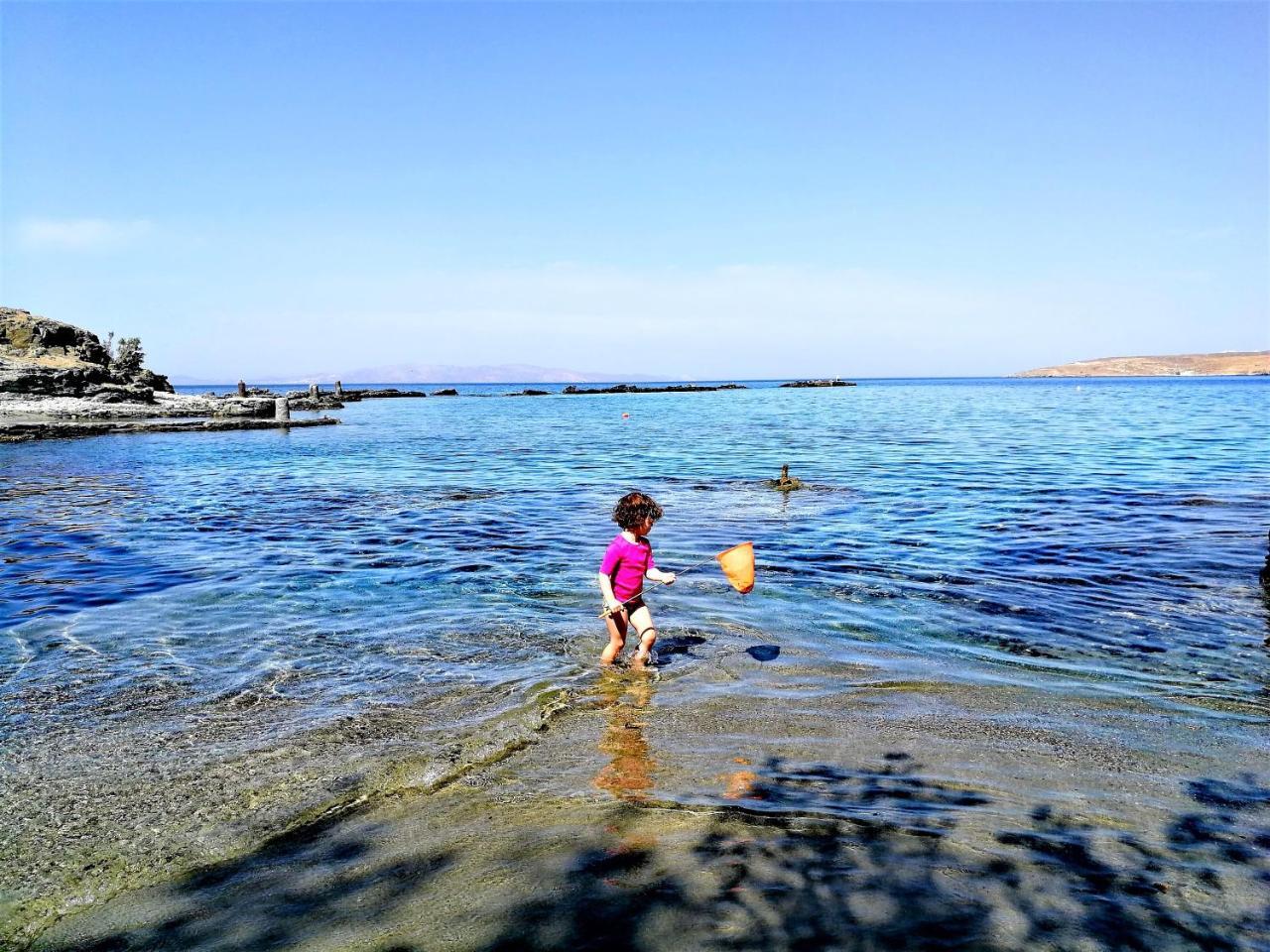 Stavros Bay Villa Tinos Bagian luar foto
