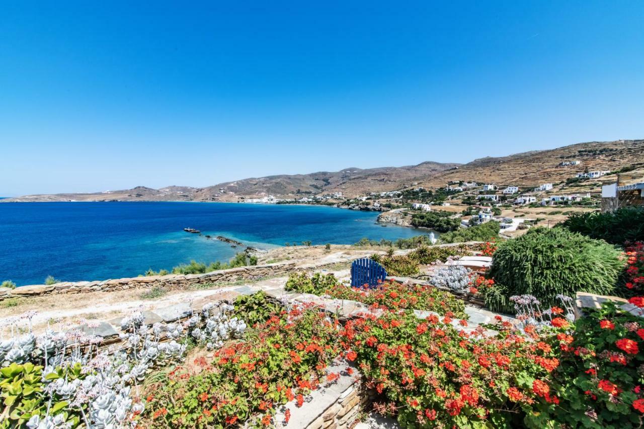 Stavros Bay Villa Tinos Bagian luar foto