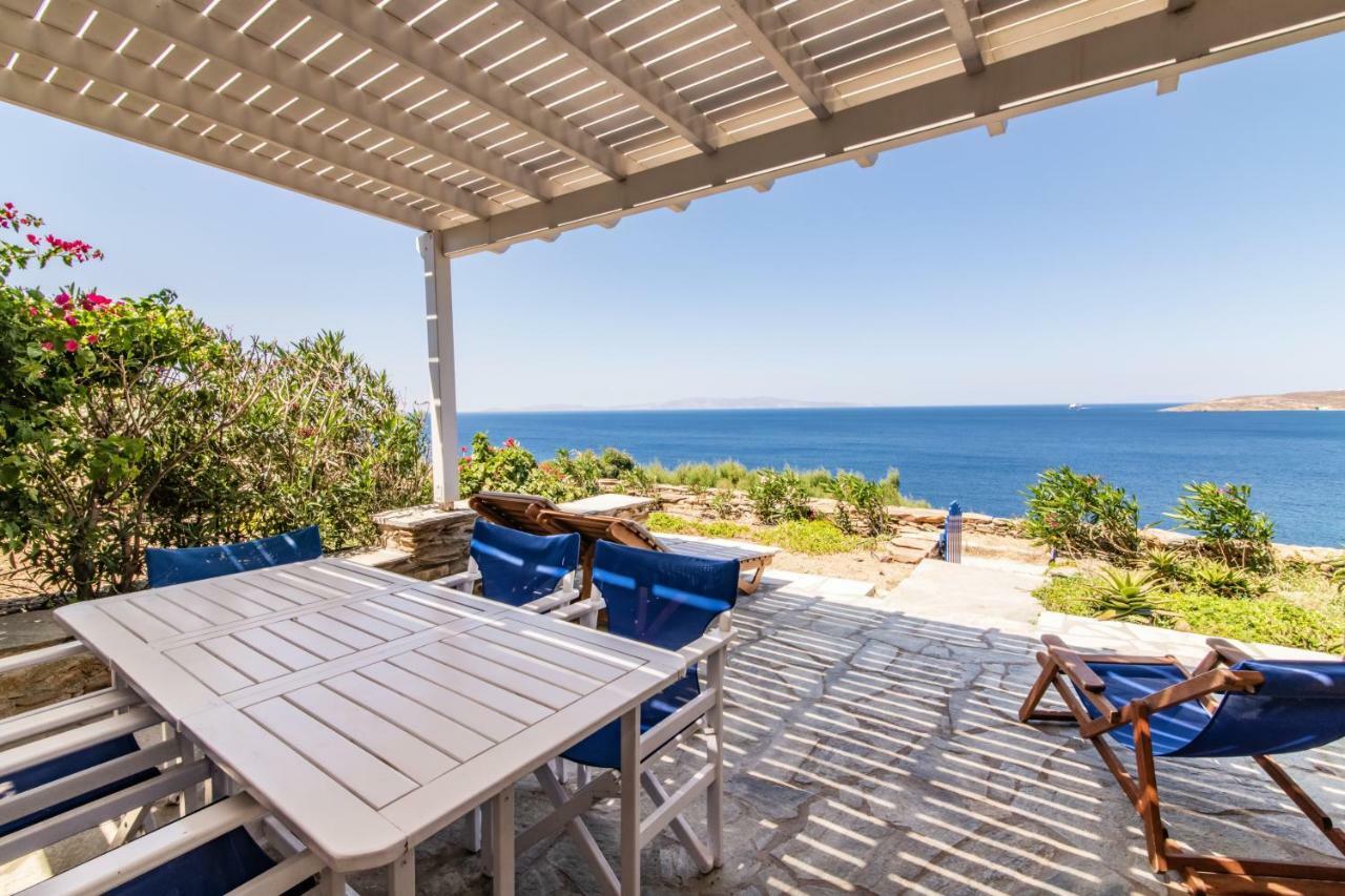 Stavros Bay Villa Tinos Bagian luar foto