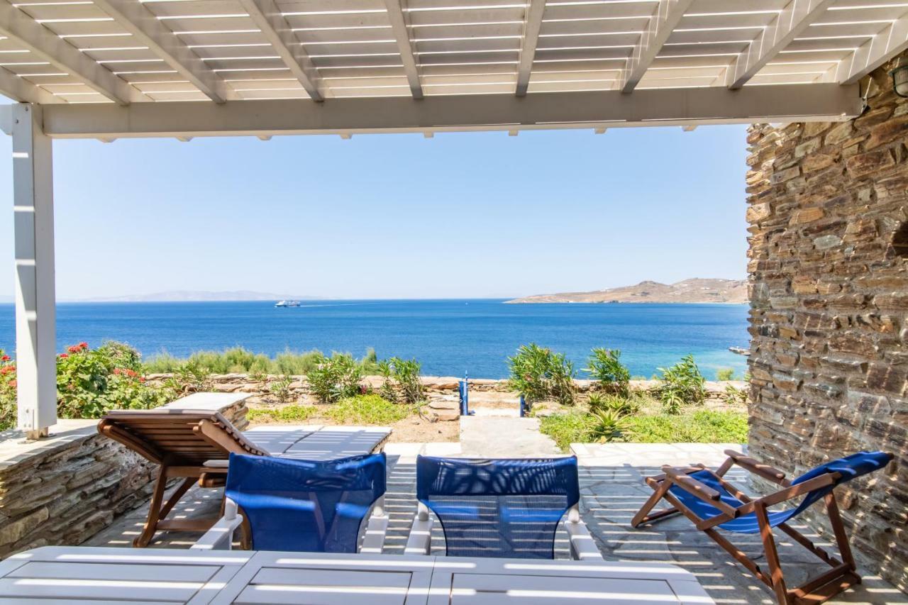 Stavros Bay Villa Tinos Bagian luar foto