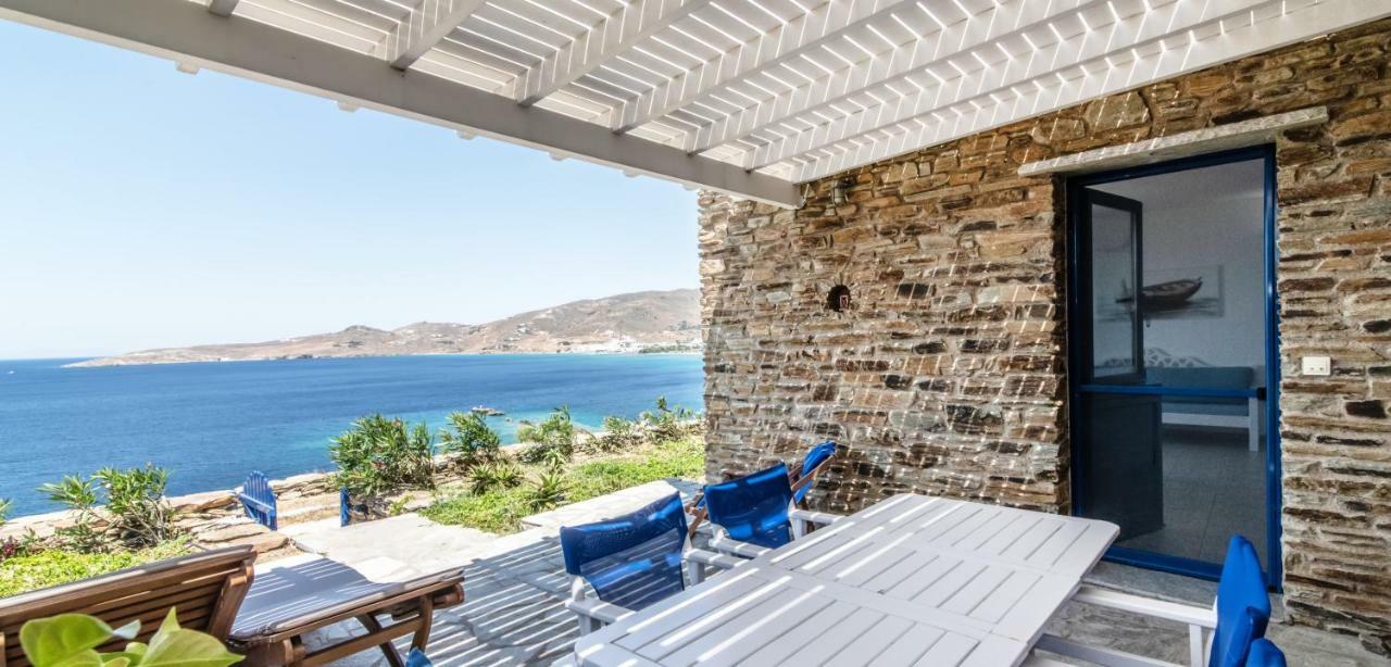 Stavros Bay Villa Tinos Bagian luar foto
