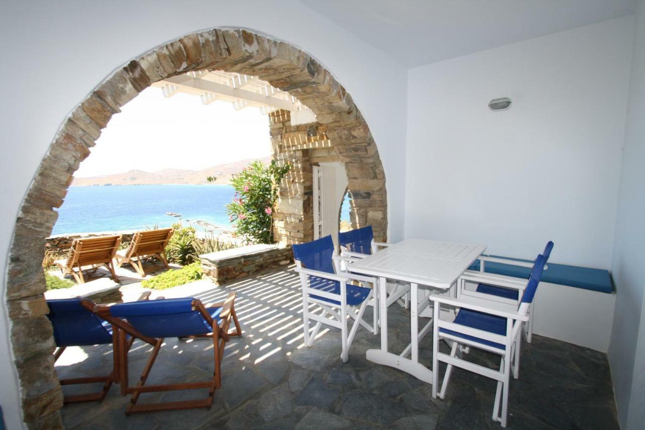 Stavros Bay Villa Tinos Bagian luar foto