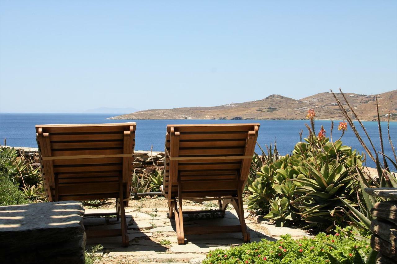 Stavros Bay Villa Tinos Bagian luar foto