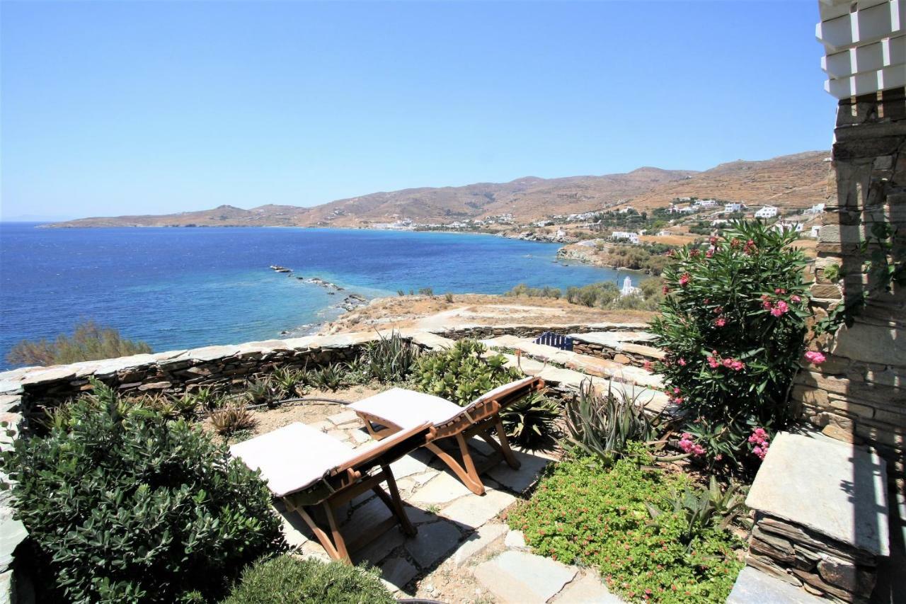Stavros Bay Villa Tinos Bagian luar foto