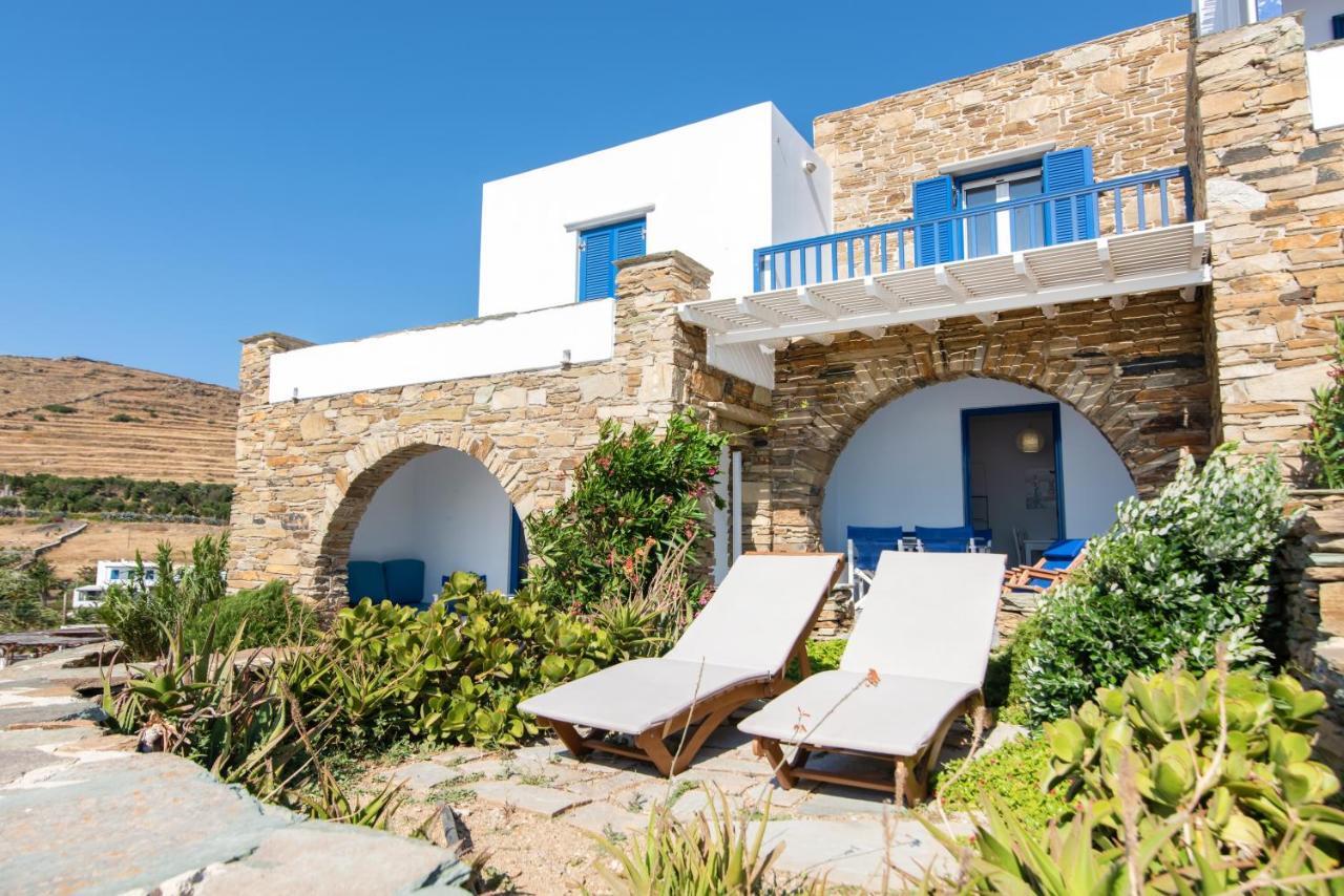 Stavros Bay Villa Tinos Bagian luar foto