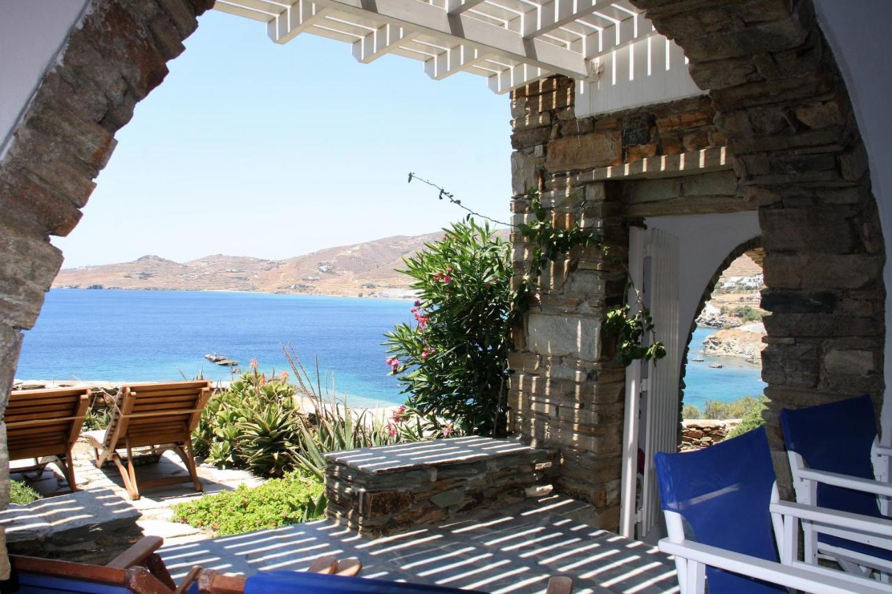 Stavros Bay Villa Tinos Bagian luar foto